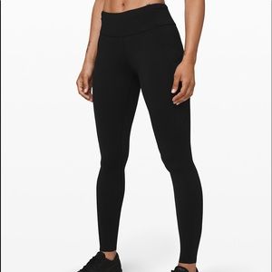 Lulu lemon fast and free mid rise leggings sz 4